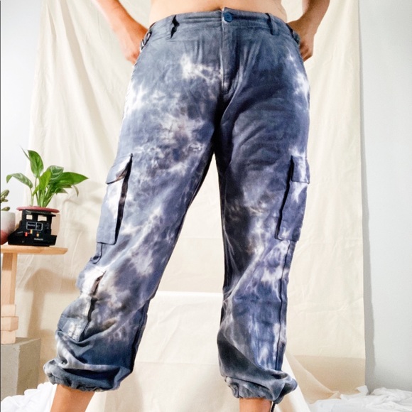 Sanctuary Tie Dye Cargo Pant - Picture 7 of 11